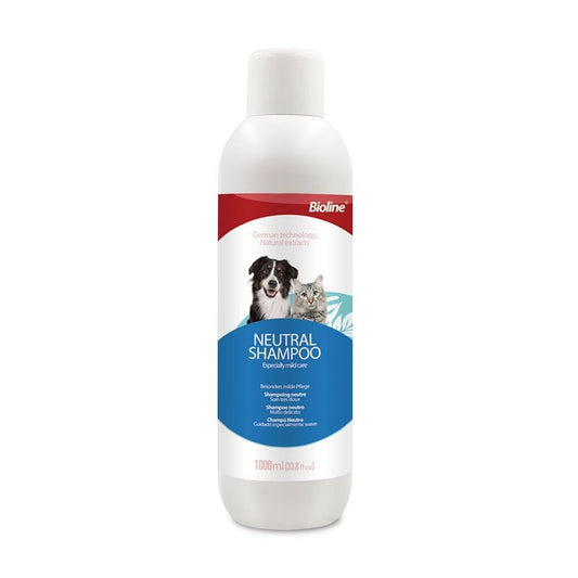 شامبو طبيعي للقطط والكلاب BIOLINE Natural Shampoo For Cats And Dogs 1000ML